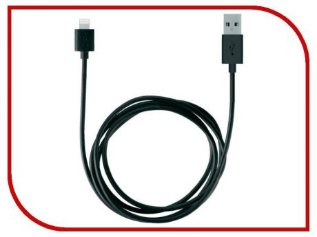 Аксессуар Belkin Lightning to USB Cable 1.2m Black F8J023bt04-BLK