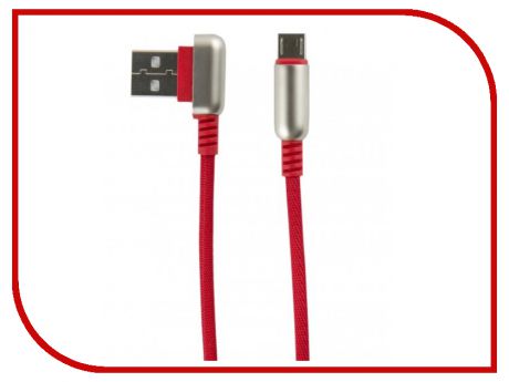 Аксессуар Red Line Loop USB - MicroUSB Red УТ000016354