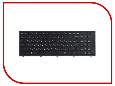 Клавиатура RocknParts для ноутбука IdeaPad Flex 15/G500S/G505/G505A/G505G/G505S/S500/S510/S510p/Z510 Black 367144