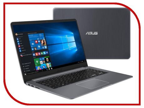 Ноутбук ASUS VivoBook S510UA-BQ1376R 90NB0FQ5-M21100 (Intel Core i7-8550U 1.8 GHz/16384Mb/1000Gb + 256Gb SSD/Intel HD Graphics/Wi-Fi/Bluetooth/Cam/15.6/1920x1080/Windows 10 64-bit)