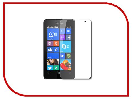 Аксессуар Защитное стекло для Nokia Lumia 430 Krutoff Group 0.26mm 21959