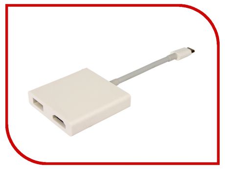 Хаб Xiaomi Mi USB-C - HDMI Gigabit Ethernet Multi-Adapter