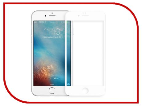 Аксессуар Защитное стекло для APPLE iPhone 7 Plus/8 Plus Innovation 6D White 13186