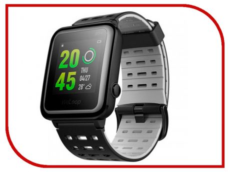 Умные часы Xiaomi WeLoop Hey 3S Waterproof Smart Sport Watch Grey-Black
