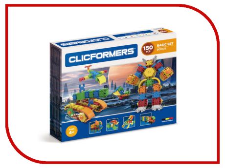 Конструктор Magformers Clicformers 801005 Basic Set 150