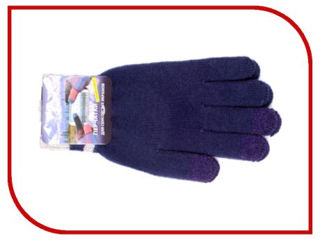 Теплые перчатки для сенсорных дисплеев Harsika 0118 Blue
