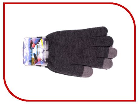 Теплые перчатки для сенсорных дисплеев Harsika 0518 Dark Grey