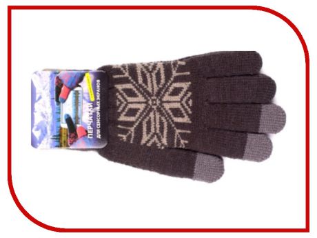 Теплые перчатки для сенсорных дисплеев Harsika 0718 Dark Grey