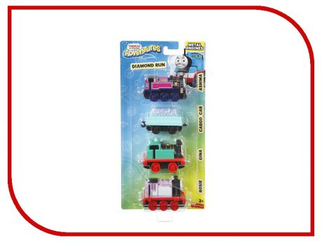 Игрушка Mattel Fisher-Price Thomas And Friends Паровозики с вагончиком DWM32