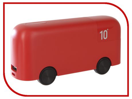 Аккумулятор Red Line Bus 10000mAh Red
