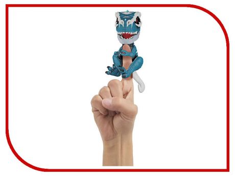 Игрушка WowWee Fingerlings Динозавр Айронджо Untamed T-Rex Blue-White 3785