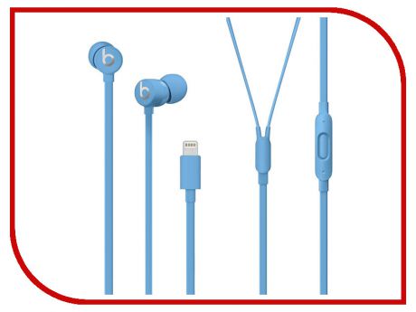 Beats urBeats3 Earphones with Lightning Connector Blue MUHT2EE/A