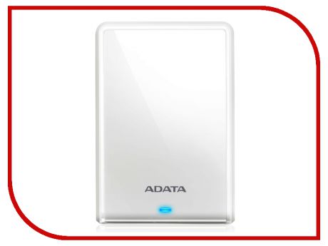 Жесткий диск A-Data HV620S Slim USB 3.1 White AHV620S-1TU31-CWH