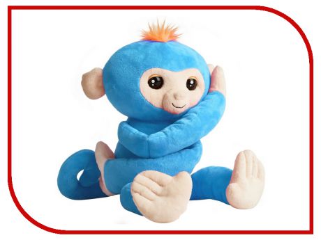 Игрушка WowWee Fingerlings Hugs Обезьянка-обнимашка Blue