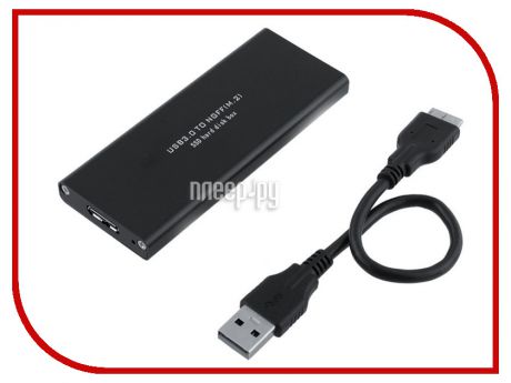 Внешний корпус для SSD M.2 Orient 3502 U3 USB 3.0 Black 30342