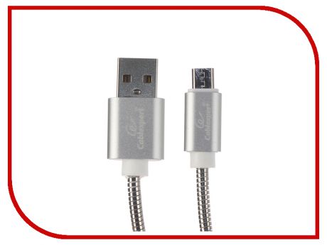 Аксессуар Gembird Cablexpert USB AM/microBM 0.5m Silver CC-G-mUSB02S-0.5M