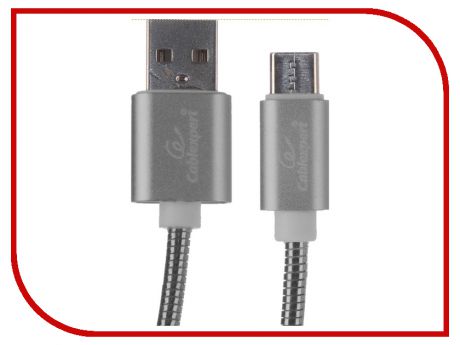 Аксессуар Gembird Cablexpert USB AM/Type-C 1.8m Titan CC-G-USBC02Gy-1.8M