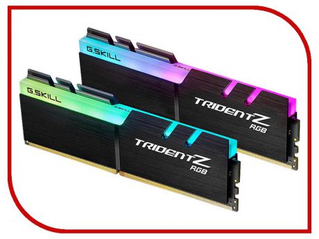 Модуль памяти G.Skill Trident Z RGB DDR4 2933MHz PC4-23400 CL14 - 32Gb KIT (2x16Gb) F4-2933C14D-32GTZRX