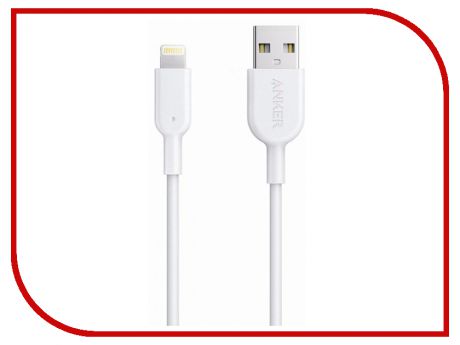 Аксессуар Anker Powerline II USB-Lightning 0.9m White A8432H21