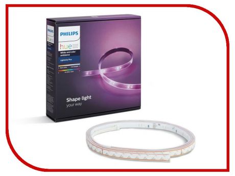 Светодиодная лента Philips Hue White and Color Ambiance LightStrips Plus 2m