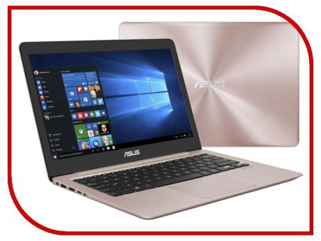 Ноутбук ASUS Zenbook UX410UF-GV012T Rose Gold 90NB0HZ4-M03860 (Intel Core i7-8550U 1.8 GHz/16384Mb/1000Gb+256Gb SSD/nVidia GeForce MX130 2048Mb/Wi-Fi/Bluetooth/Cam/14.0/1920x1080/Windows 10 Home 64-bit)