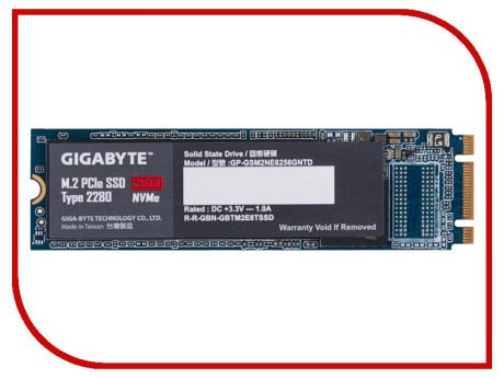 Жесткий диск GIGABYTE M.2 PCIe SSD 256GB (GP-GSM2NE8256GNTD)