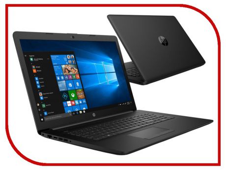 Ноутбук HP 17-by0007ur 4KF77EA Jet Black (Intel Core i3-7020U 2.3 GHz/4096Mb/500Gb/DVD-RW/Intel HD Graphics/Wi-Fi/Cam/17.3/1600x900/Windows 10 64-bit)