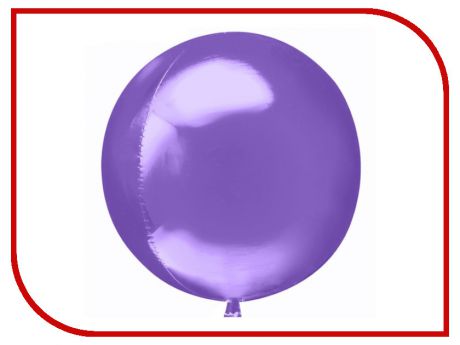 Шар полимерный СИМА-ЛЕНД Неон Круг 18-inch Dark Violet 3103731