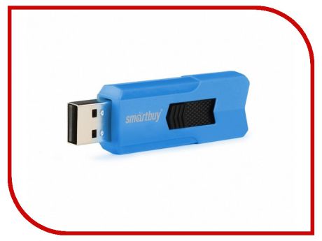 USB Flash Drive 64Gb - SmartBuy Stream Blue SB64GBST-B