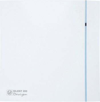Вытяжной вентилятор Soler amp Palau SILENT-200 CZ DESIGN-3C (белый) 03-0103-128