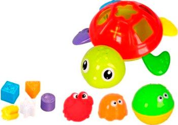 Набор игрушек для купания Zhorya Черепаха с формочками