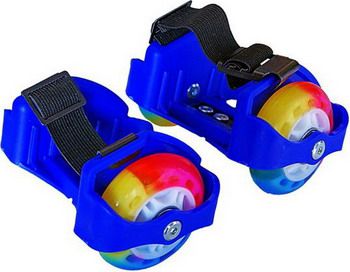 Детские роликовые коньки Moby Kids 2 колеса свет синие