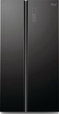 Холодильник Side by Side Hotpoint-Ariston SXBHAE 925 черное стекло