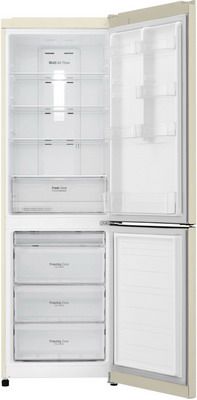 Двухкамерный холодильник LG GA-B 419 SYGL бежевый