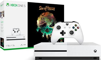 Игровая приставка Microsoft Xbox One S 1 ТБ + Sea of Thieves (234-00334)