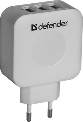 Сетевой адаптер Defender UPA-30 3 порта USB 83535