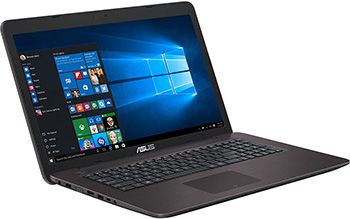 Ноутбук ASUS X 756 UA-T 4613 D (90 NB0A 01-M 07650) тёмно-коричневый