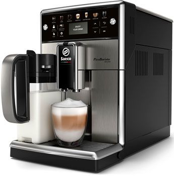 Кофемашина автоматическая Philips Saeco SM 5570/10 черный серебристый