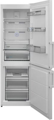 Двухкамерный холодильник Scandilux CNF 341 EZ W White