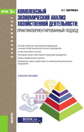 Лариса Миляева Комплексный экономический анализ хозяйственной деятельности. Практикоориентированный подход