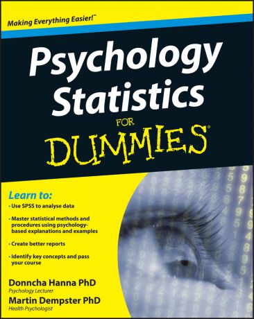 Dempster Martin Psychology Statistics For Dummies