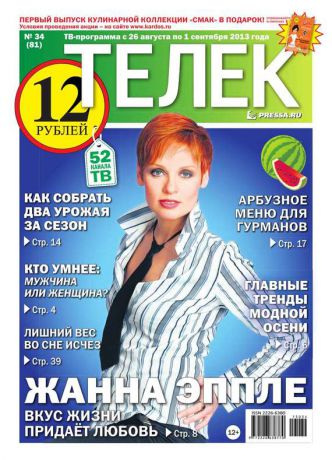 Редакция газеты ТЕЛЕК PRESSA.RU Телек 34-2013