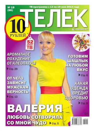 Редакция газеты ТЕЛЕК PRESSA.RU Телек 19-2013