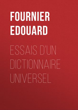 Fournier Edouard Essais d