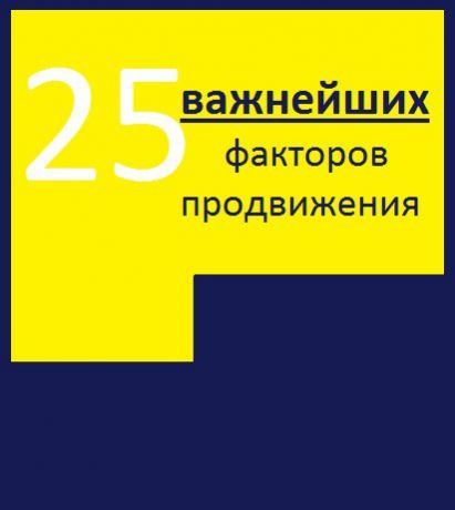 Алексей Александрович Тюрин 25 важнейших факторов продвижения сайта