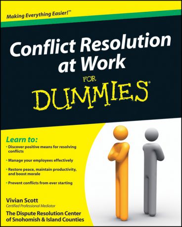 Vivian Scott Conflict Resolution at Work For Dummies