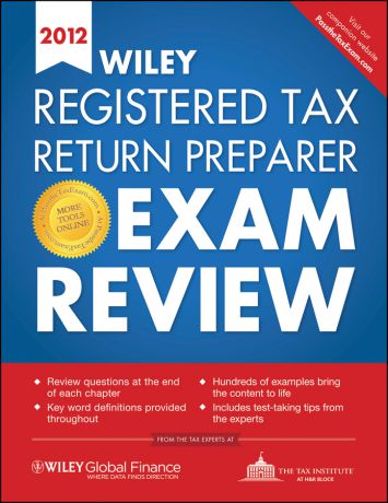 Отсутствует Wiley Registered Tax Return Preparer Exam Review 2012