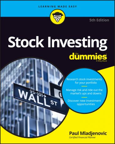 Paul Mladjenovic Stock Investing For Dummies