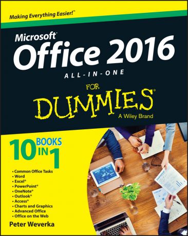 Peter Weverka Office 2016 All-In-One For Dummies