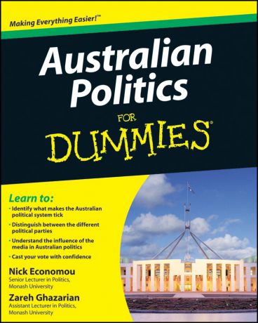 Nick Economou Australian Politics For Dummies